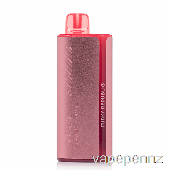 Funky Lands Ti7000 Disposable Strawberry Banana VAPE NZ